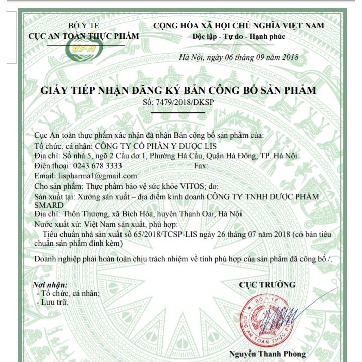 DẠ DÀY VITOS