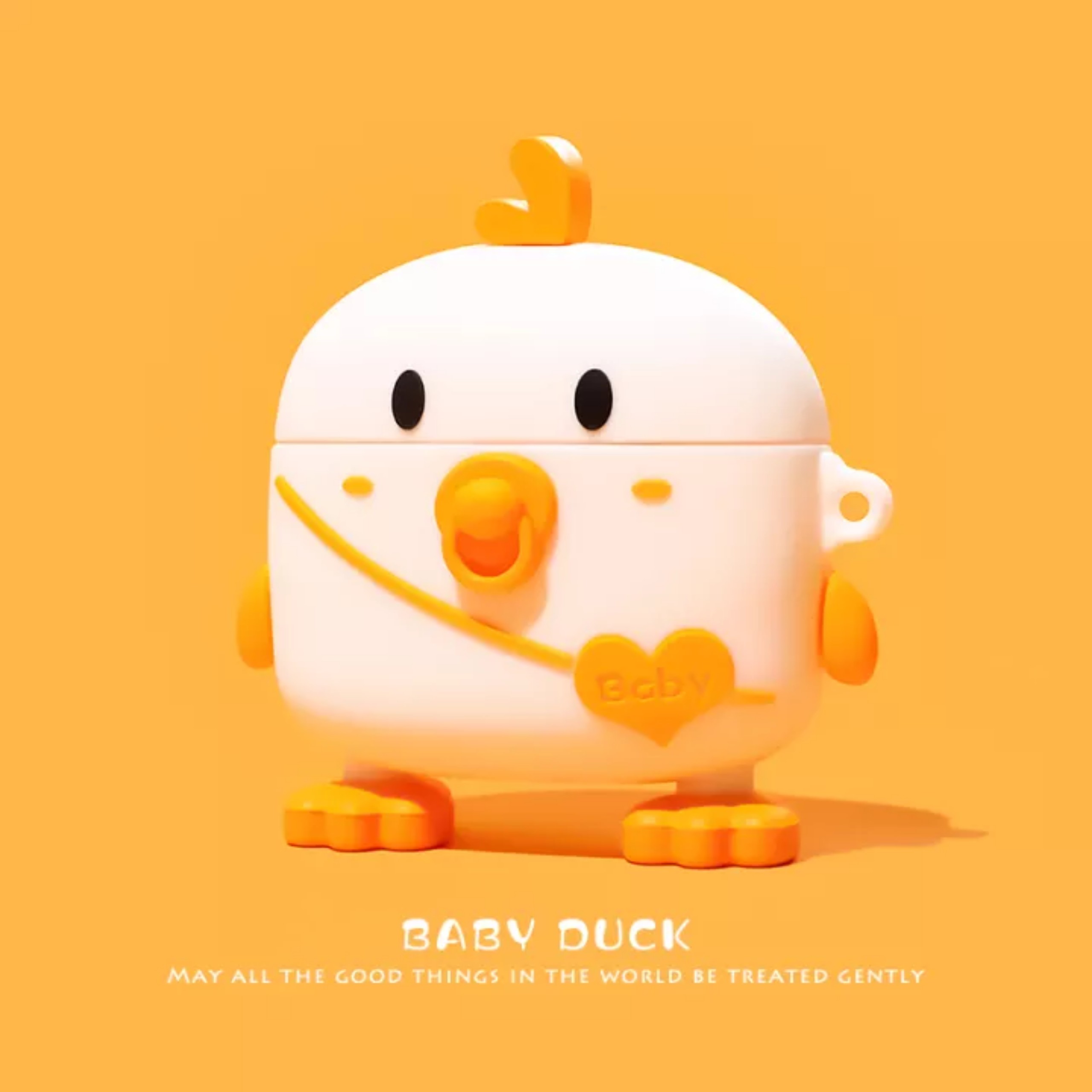 [BABY DUCK] Case Vỏ Bao Airpods Đựng Tai Nghe Airpod 1 2 i11 i12 silicon dẻo Tặng kèm móc sắt Cover i11, i12...