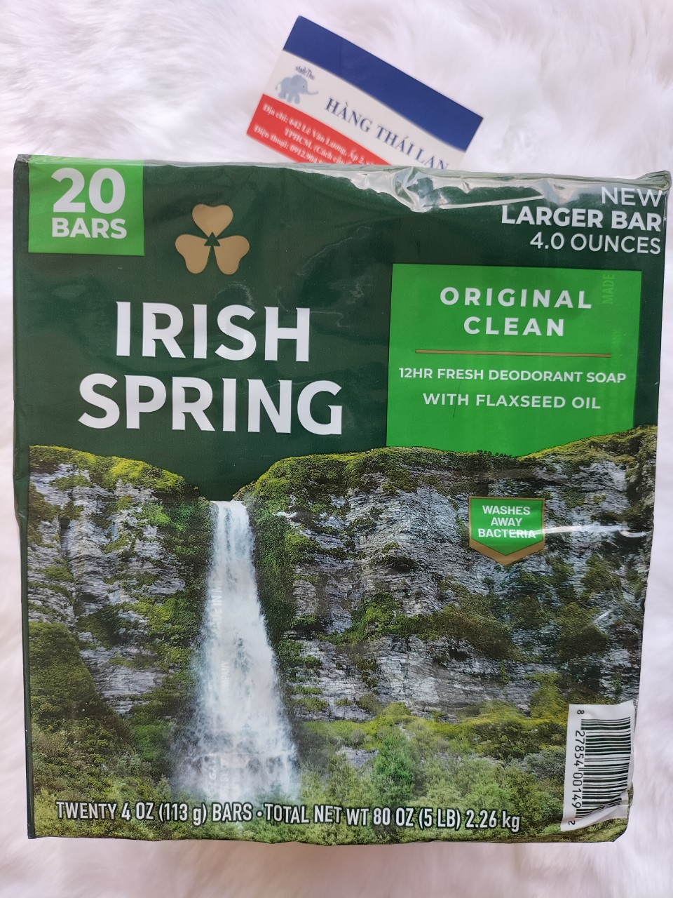 [HCM]Combo 2 cục Xà bông Irish Spring Original 113g USA-Xà phòng IRIS