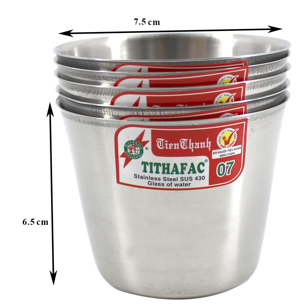 Ly Đá Inox 403 nhiều kích thước Tithafac