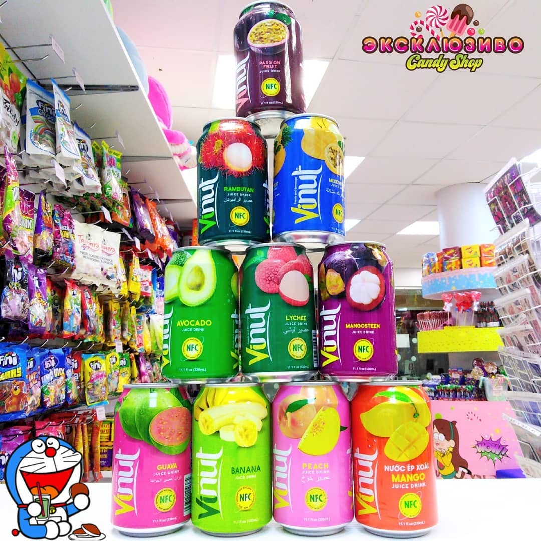 [KHAY 24 LON] Nước Ép Xoài Vinut 330ml