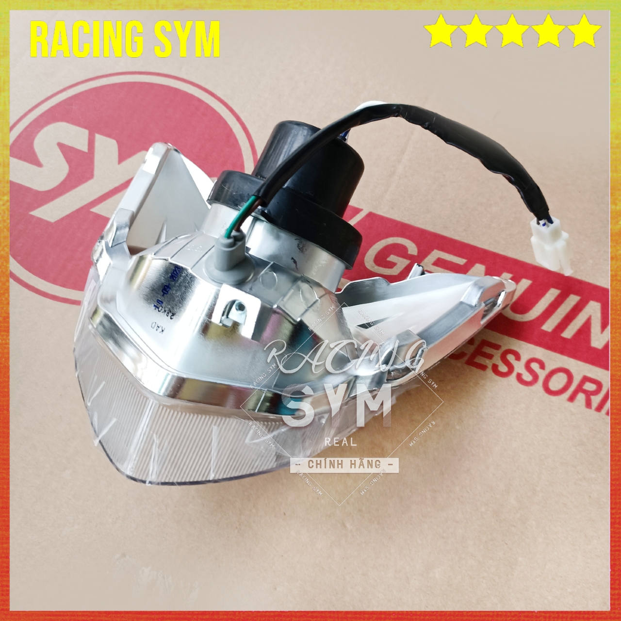 Bộ Đèn Trước Xe Galaxy 50cc Chính Hãng SYM