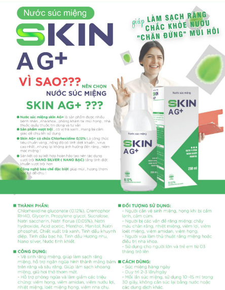 Nước xúc miệng SKIN