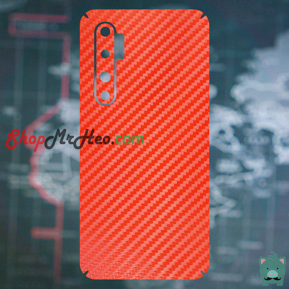 [HCM]Skin Dán Mặt Sau Lưng Vân Nhôm Xiaomi Mi Note 10 - Note 10 Pro - CC9 Pro - Mi Note 10 Lite