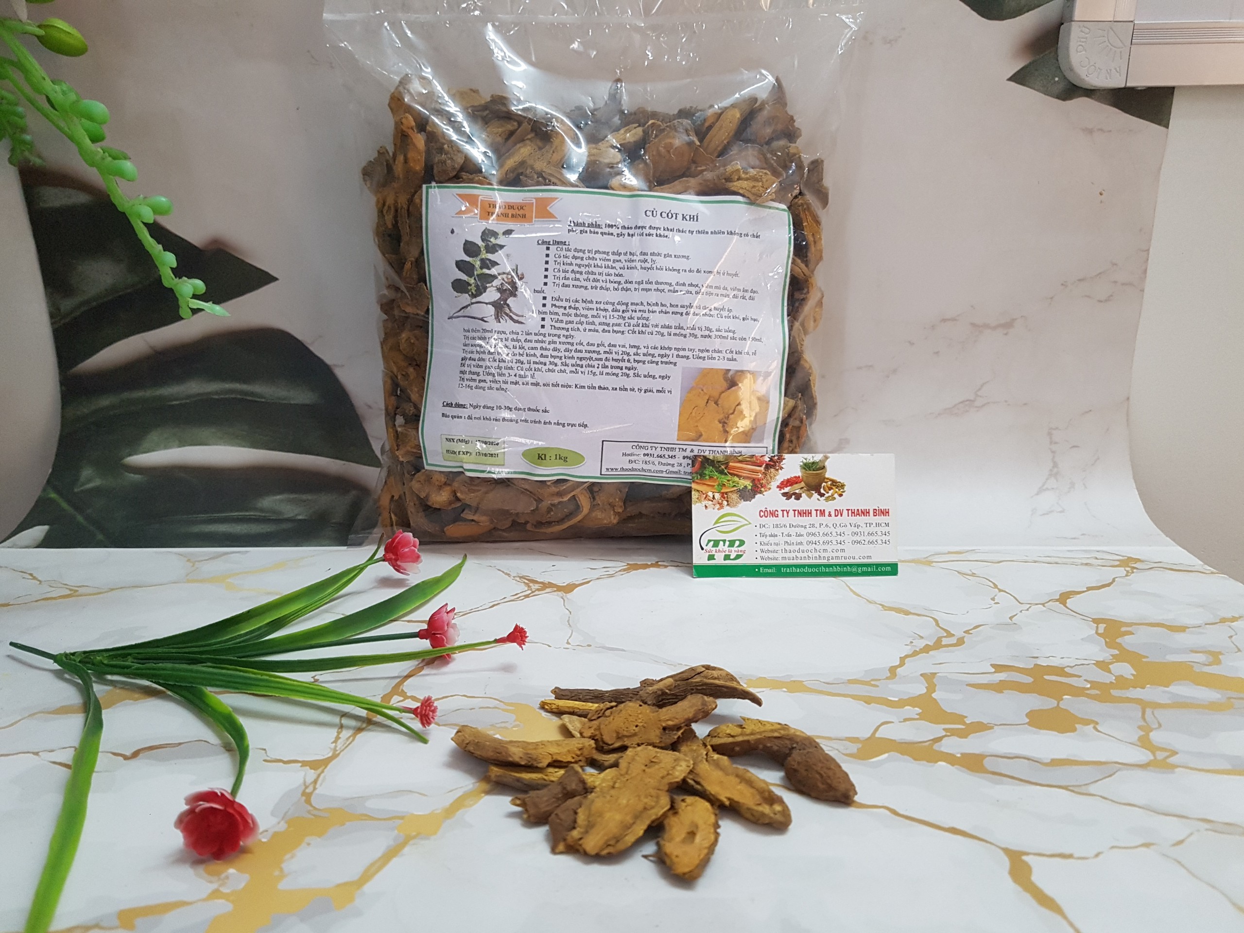 Củ Cốt Khí 500G - Hàng Công Ty Chất Lượng