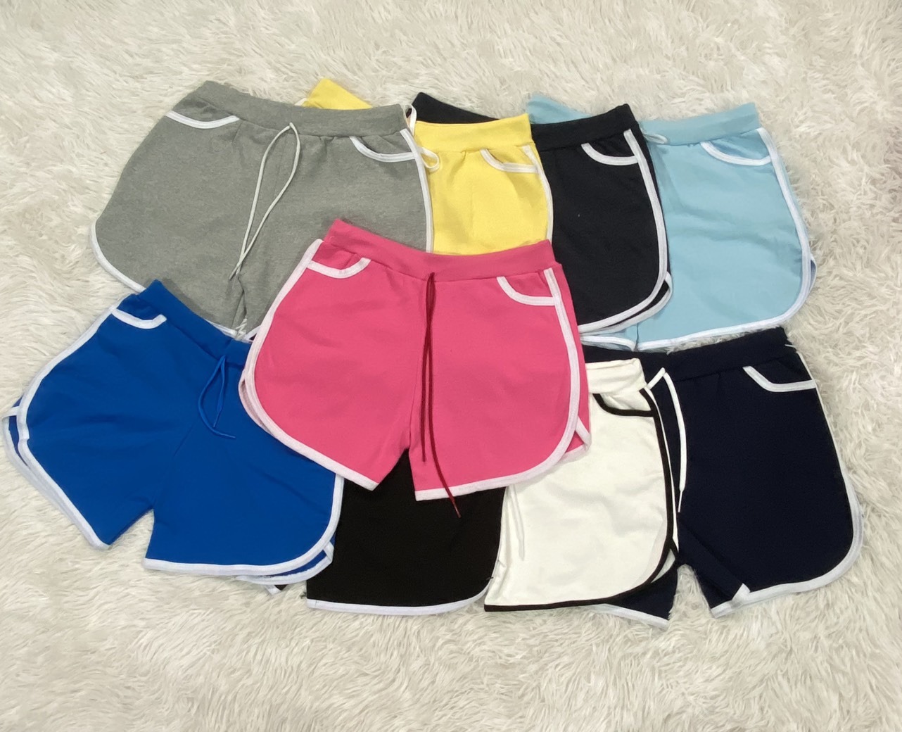 Quần short thun nữ quần đùi nữ thun co dãn