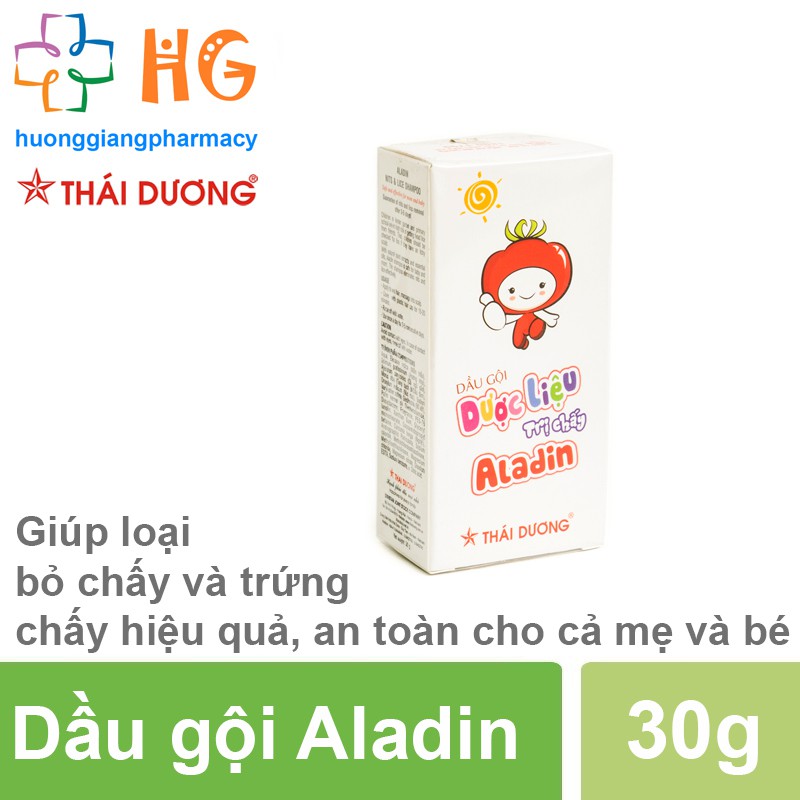 Dầu gội  chấy Aladin ( Hộp 30g )