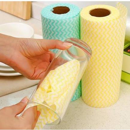 Khăn cuộn đa năng 50 cái(lau bàn thờ,đồ dùng)