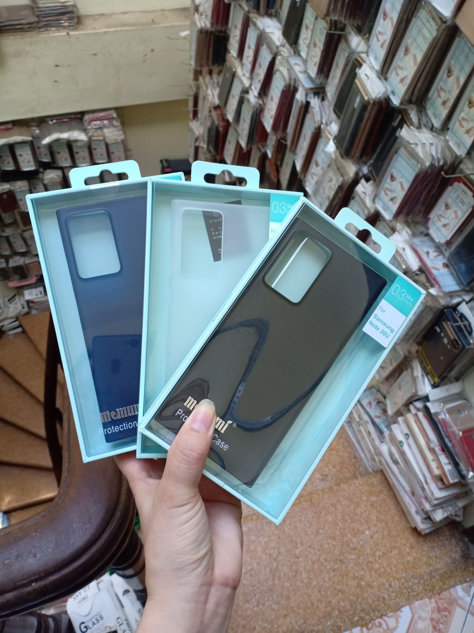 Ốp lưng Memumi samsung Note 20 / Note 20 Ultra siêu mỏng