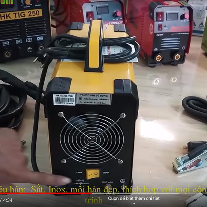 [HCM]Máy hàn Tig Hồng Ký 200A