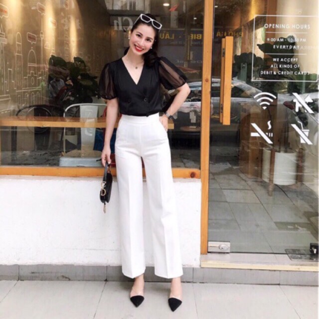 [25-27/4 Hoàn tiền 15%]Quần Ống RỘng khóa sườn
