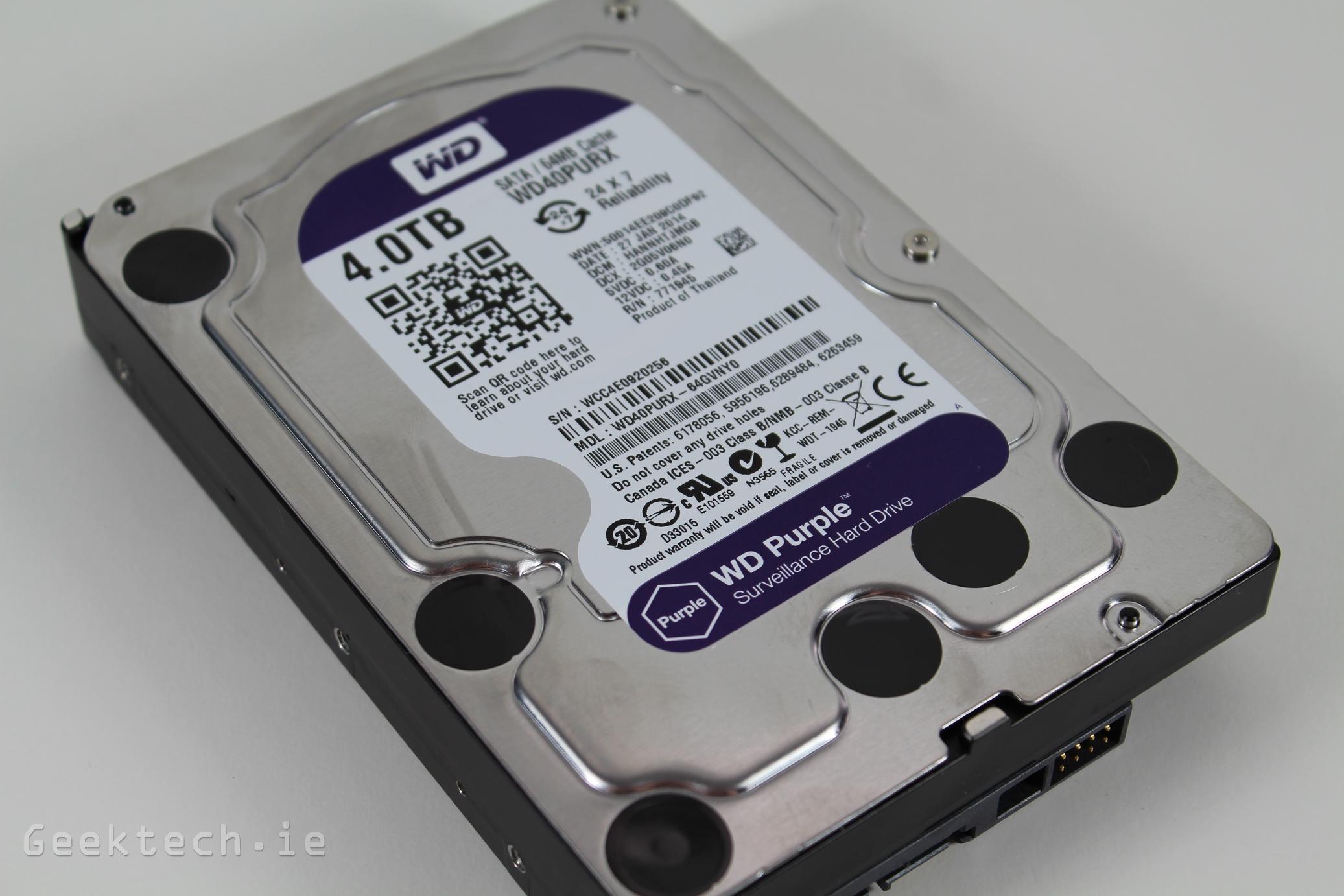 HDD Western Purple 4TB/5400 Sata 3 64Mb