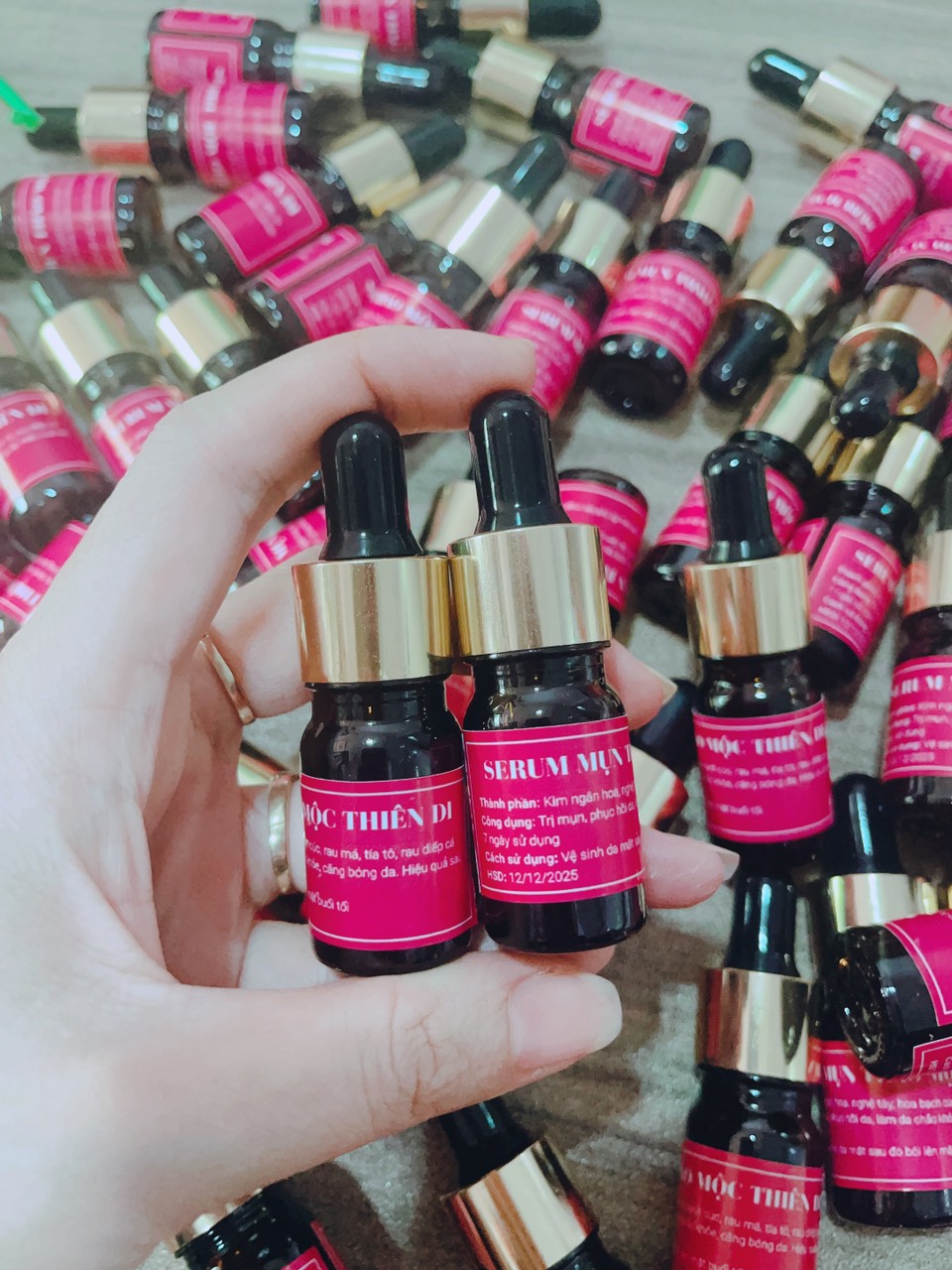 Serum MỤN dưỡng da  khử sạch mụn ẩn mụn đầu đen  MỤN TRỨNG CÁ  MỤN BỌC hết thâm và sáng đều màu da