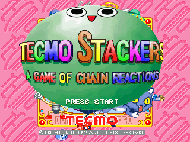 [HCM]game xếp gạch ps1 ( tecmo stackers )