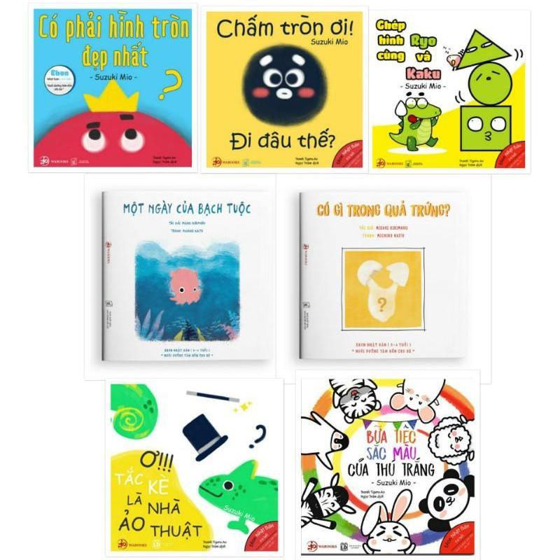Mua Combo 7 quyển Ehon hình khối và màu sắc - Ehon Nhật Bản Wabooks