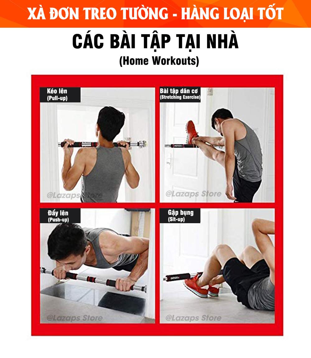 Xà đơn treo tường Nguyễn Đăng JSCPULL X80,