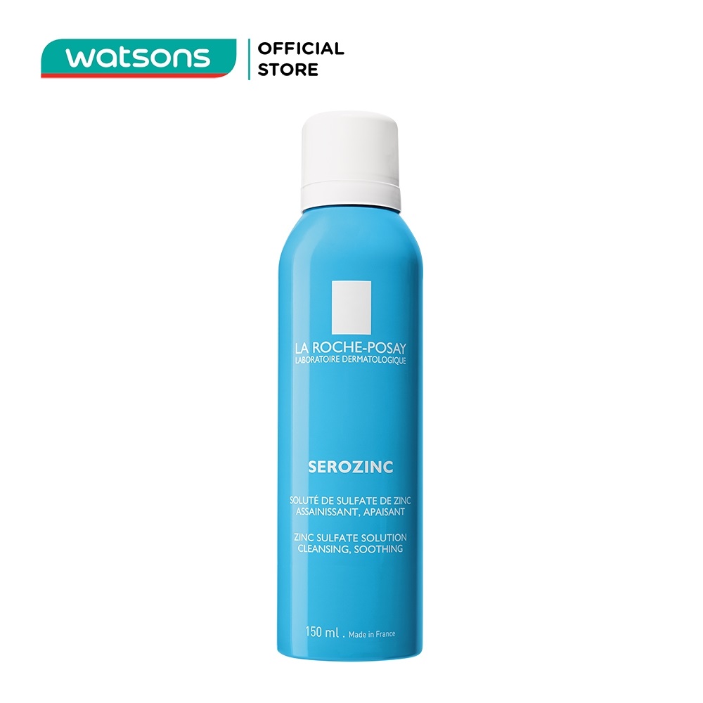 Nước Xịt Khoáng La Roche-Posay Serozinc Làm Sạch & Giảm Bóng Nhờn 150ml