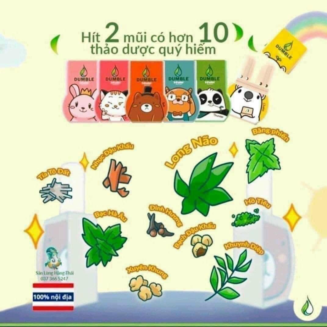 ỐNG HÍT MŨI DUMBLE INHALER