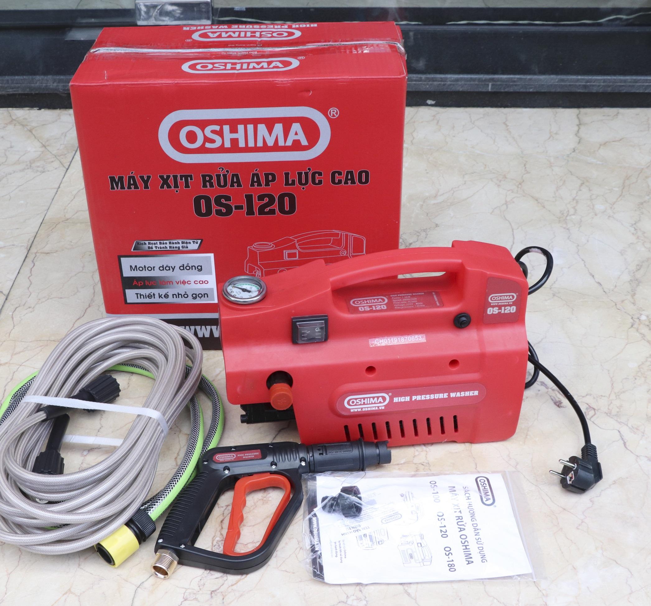 Máy Rửa Xe Oshima 1500W OS 120 new