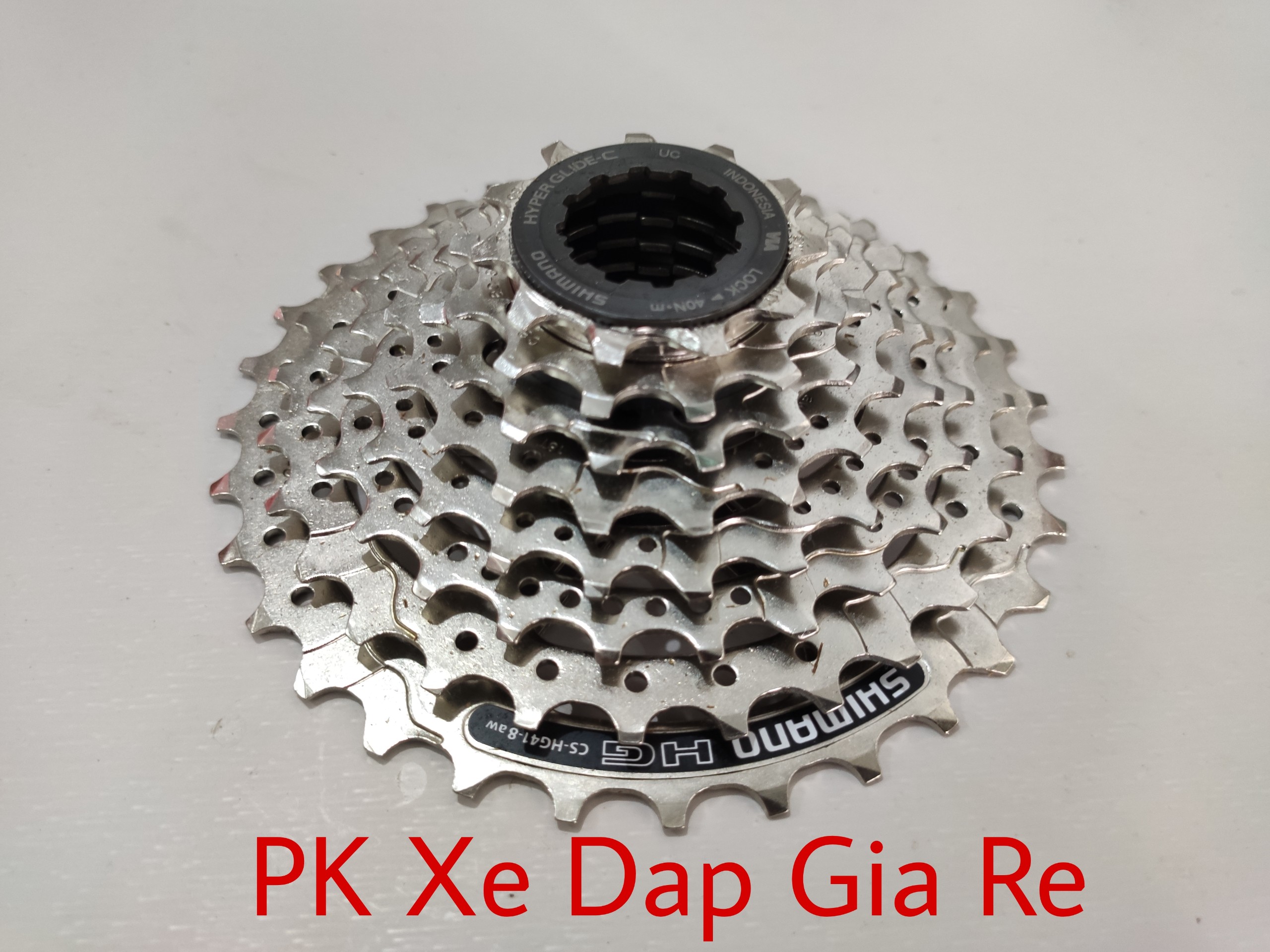Líp thả xe đạp 8 tầng - líp thả shimano cs-hg41 8 speed - chính hãng