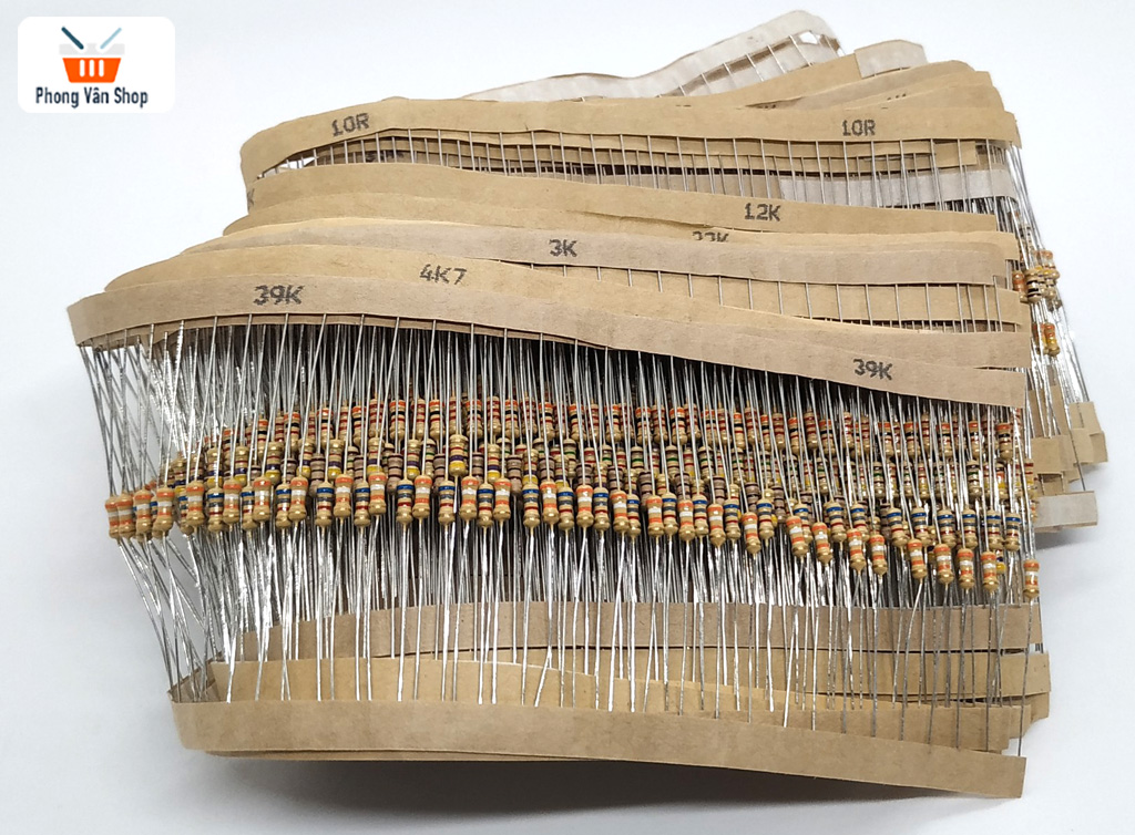 Combo 50 loại điện trở 2500- mỗi loại gồm 50 con