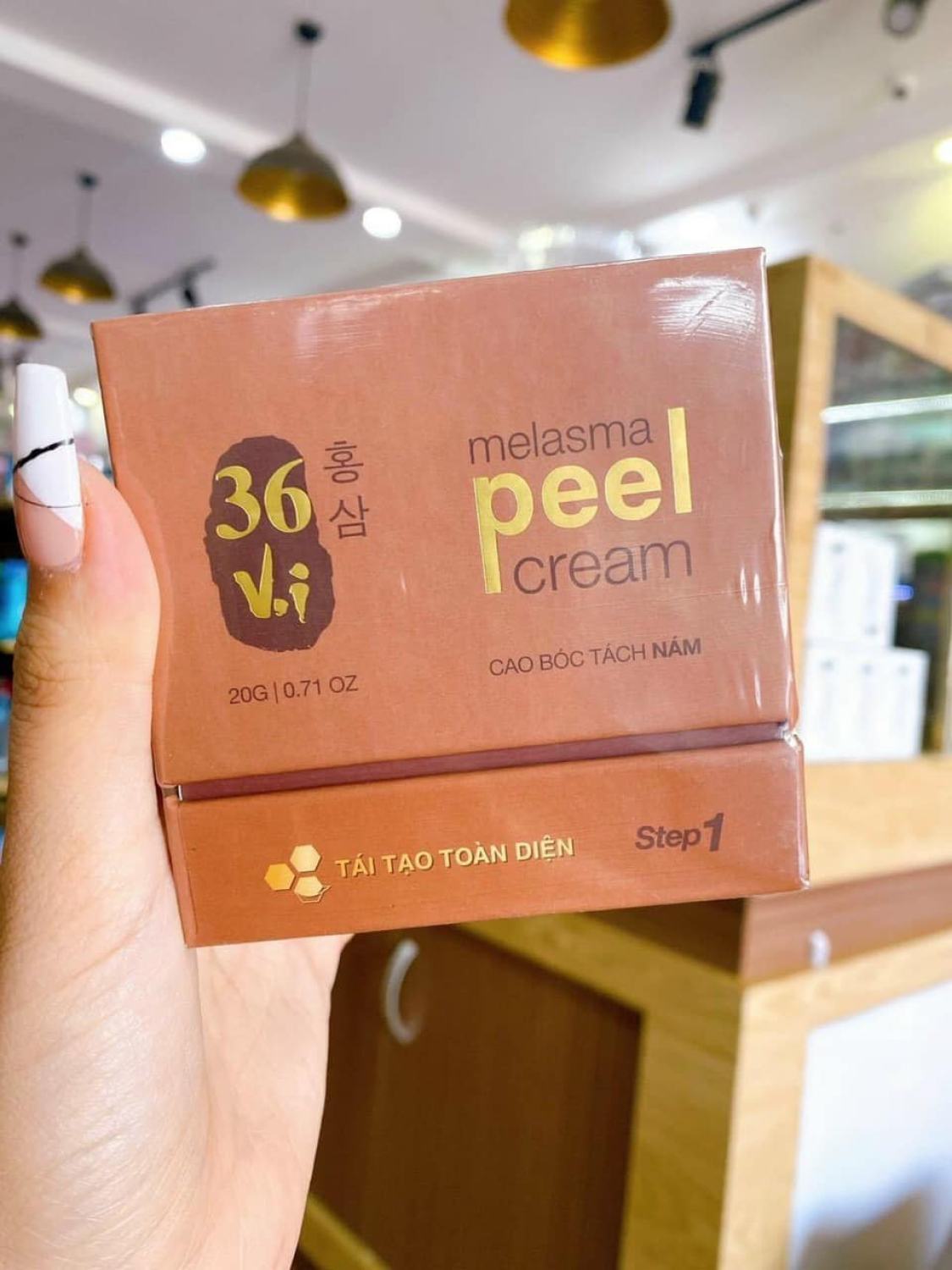 PEEL DA TẢO SÂM 36 VỊ - BÓC TÁCH TẢO SÂM ĐÔNG Y
