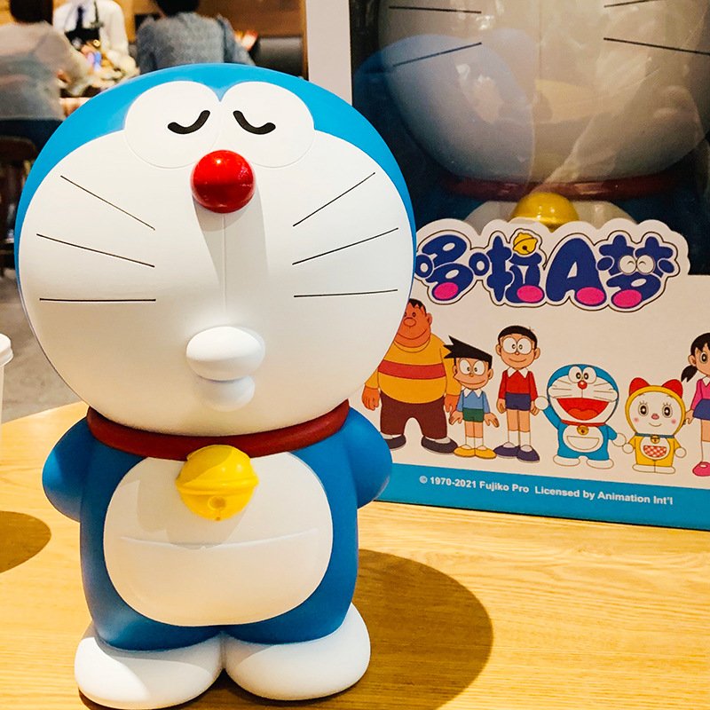 Hộp đựng tiết kiệm mèo ú Doraemon