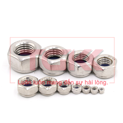 Đai ốc khóa mạ đầu PVC (M3-M24)