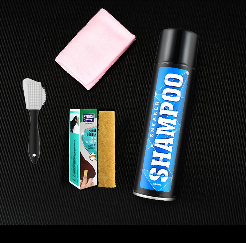 Bộ vệ sinh giày tạo bọt siêu tốc SHAMPOO 4 món