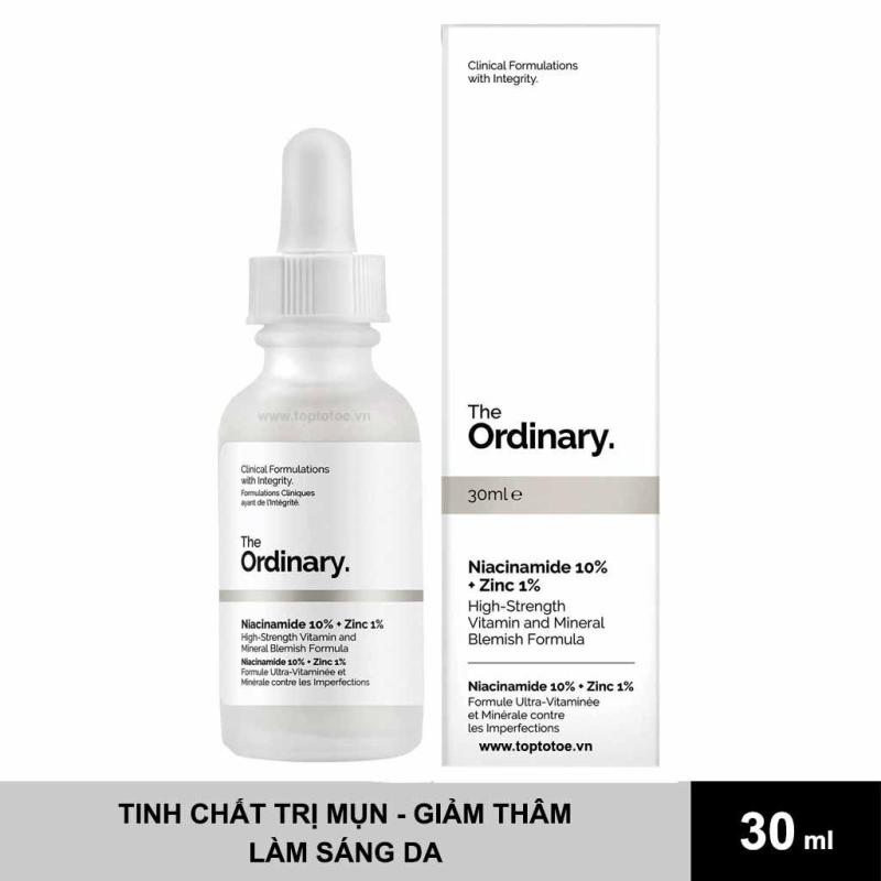 Tinh Chất Trị Mụn & Giảm Thâm The Ordinary Niacinamide 10% + Zinc 1%