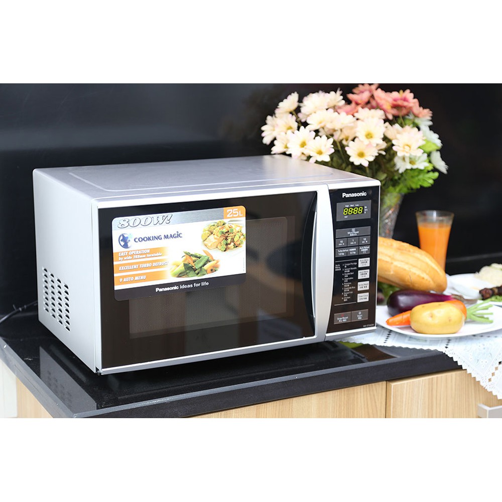 Lò vi sóng điện tử panasonic palm-nn-st342myue - 25l - hàng chính hãng