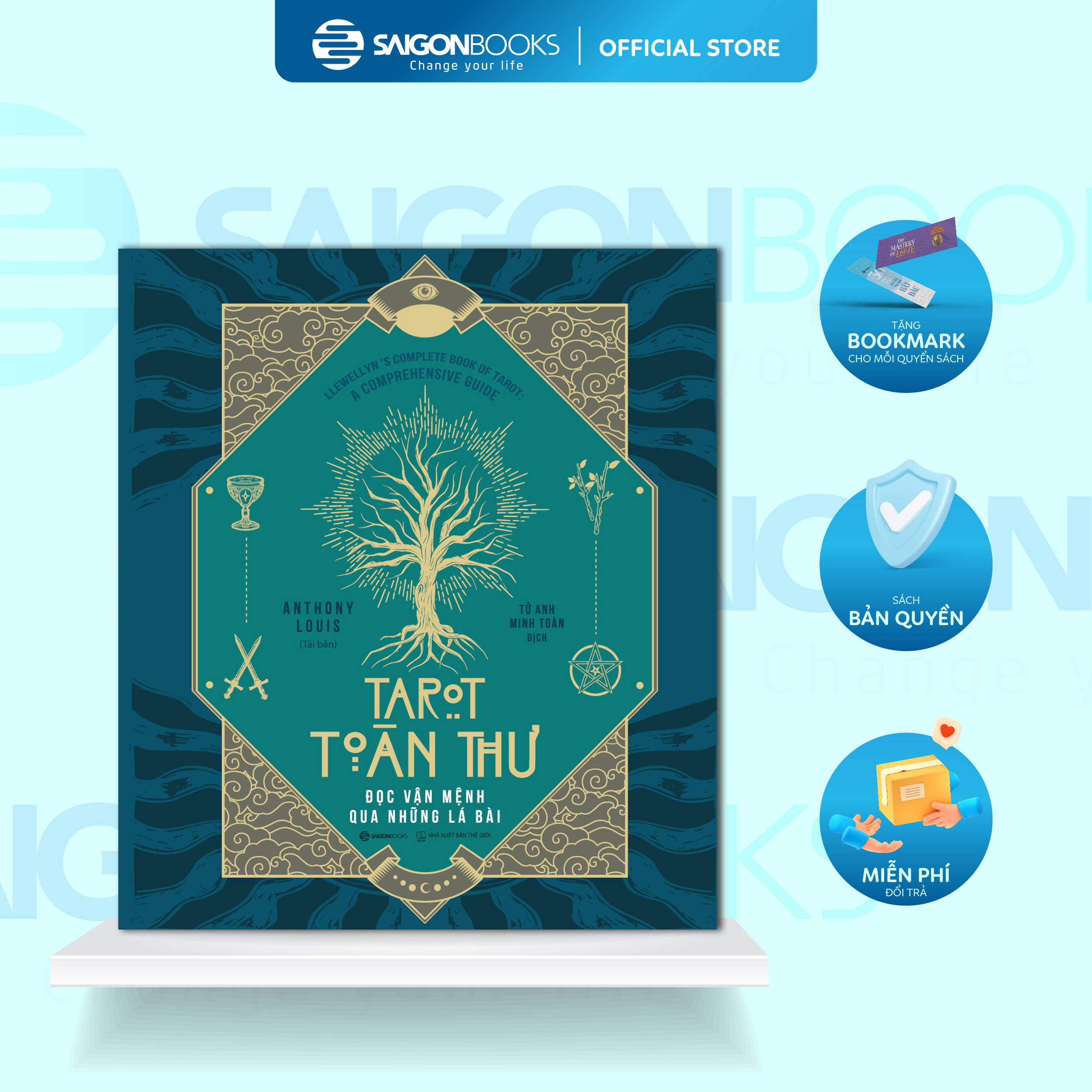 Sách - Tarot Toàn Thư - Tác giả Anthony Louis