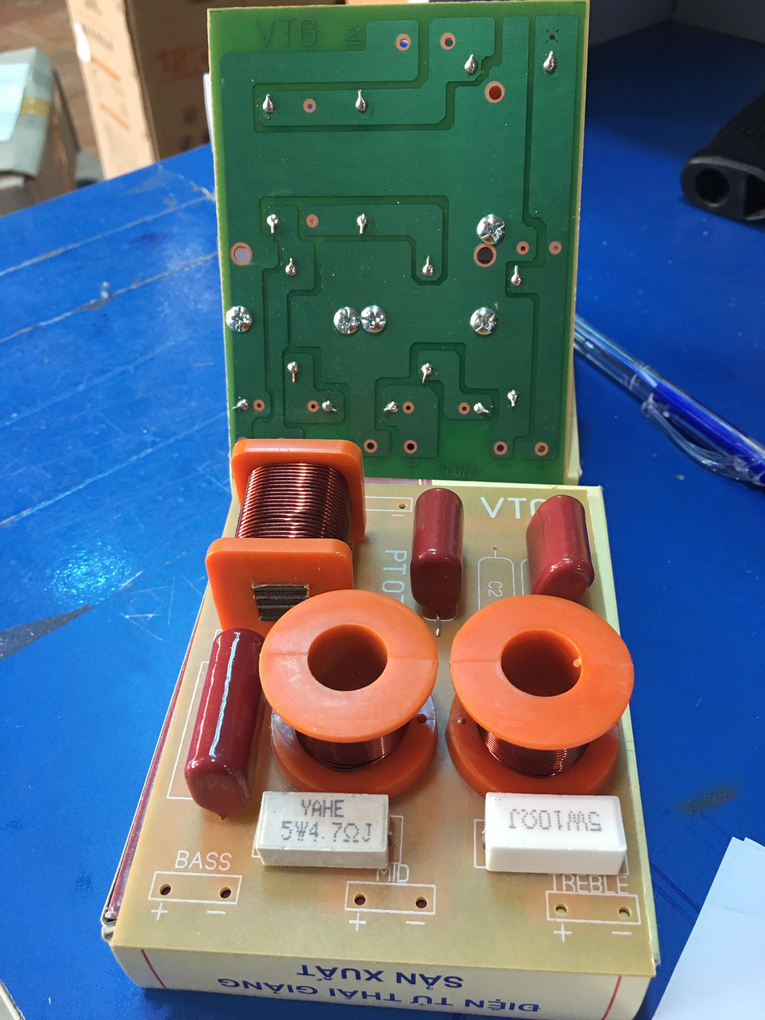COMBO 2 MẠCH PHÂN TẦN 3 LOA PT 07A- MẠCH 3 ĐƯỜNG TIẾNG