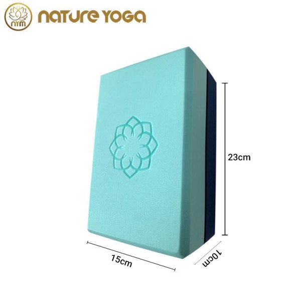 Gạch tập yoga/ Block Yoga/ Khối Yoga 311Gram 10cm Chắc Tay  ( 1 Block)