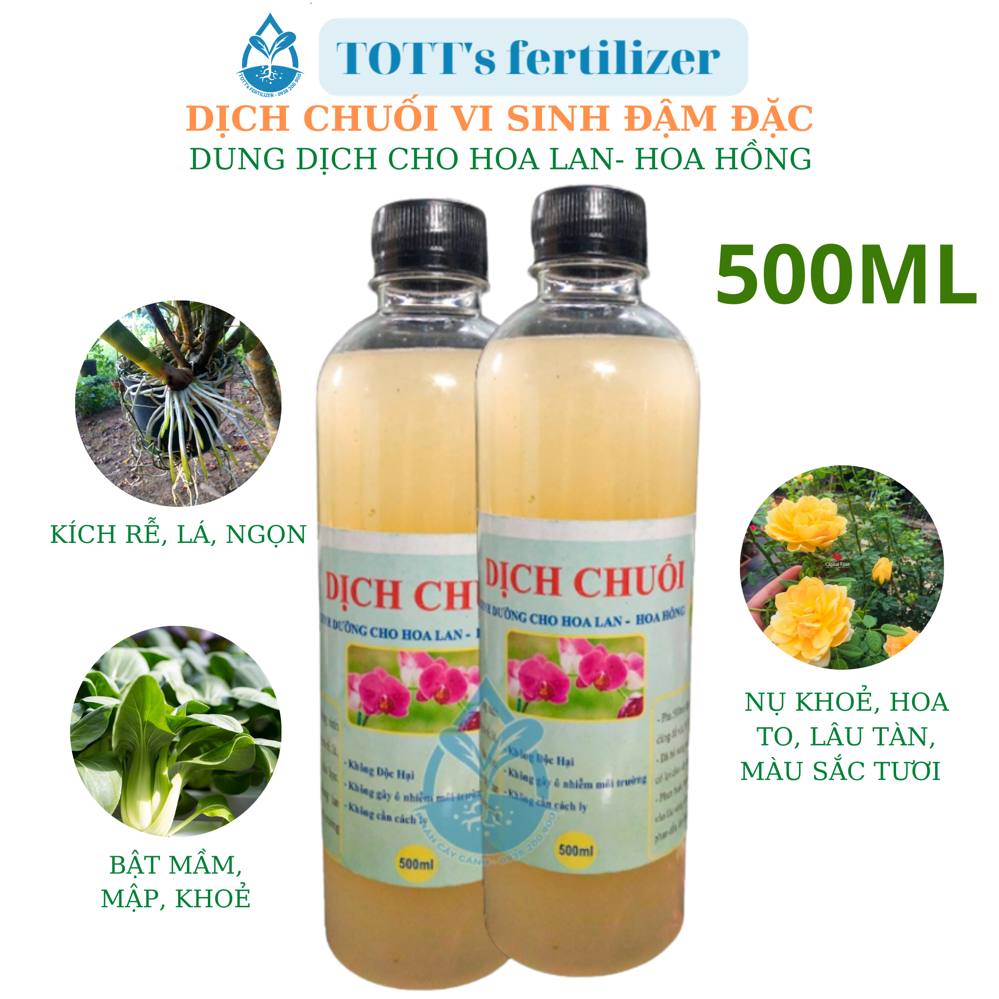 Dịch chuối cao cấp - Phong lan - Phân bón lan - Dưỡng cây