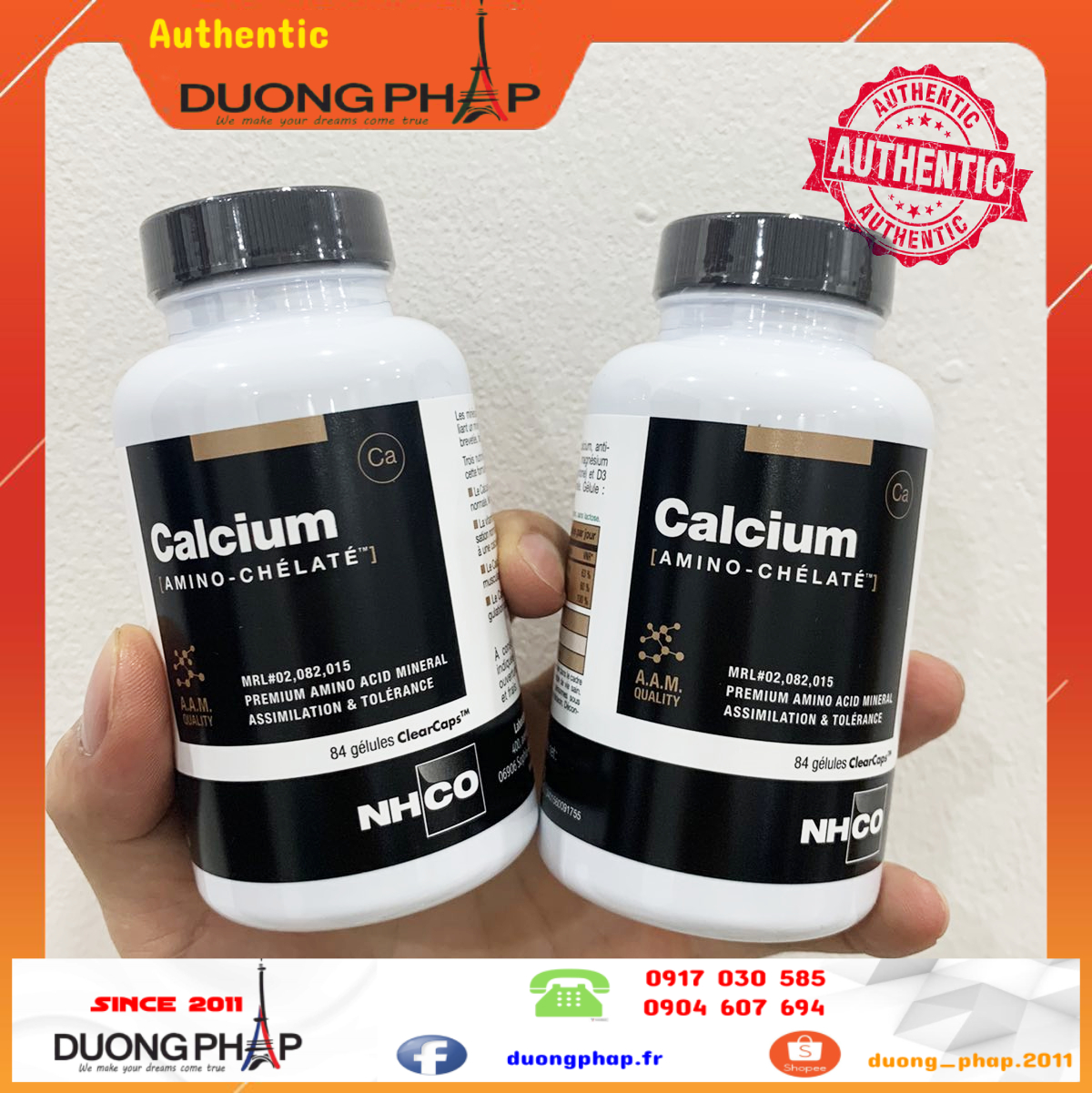 Can.xi hữu cơ Calcicum của NHCO 84 viên