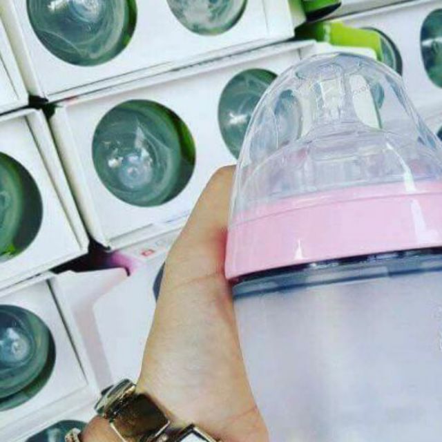 [SALE] Bình sữa Comotomo 250ml Mỹ siêu mềm (chính hãng)
