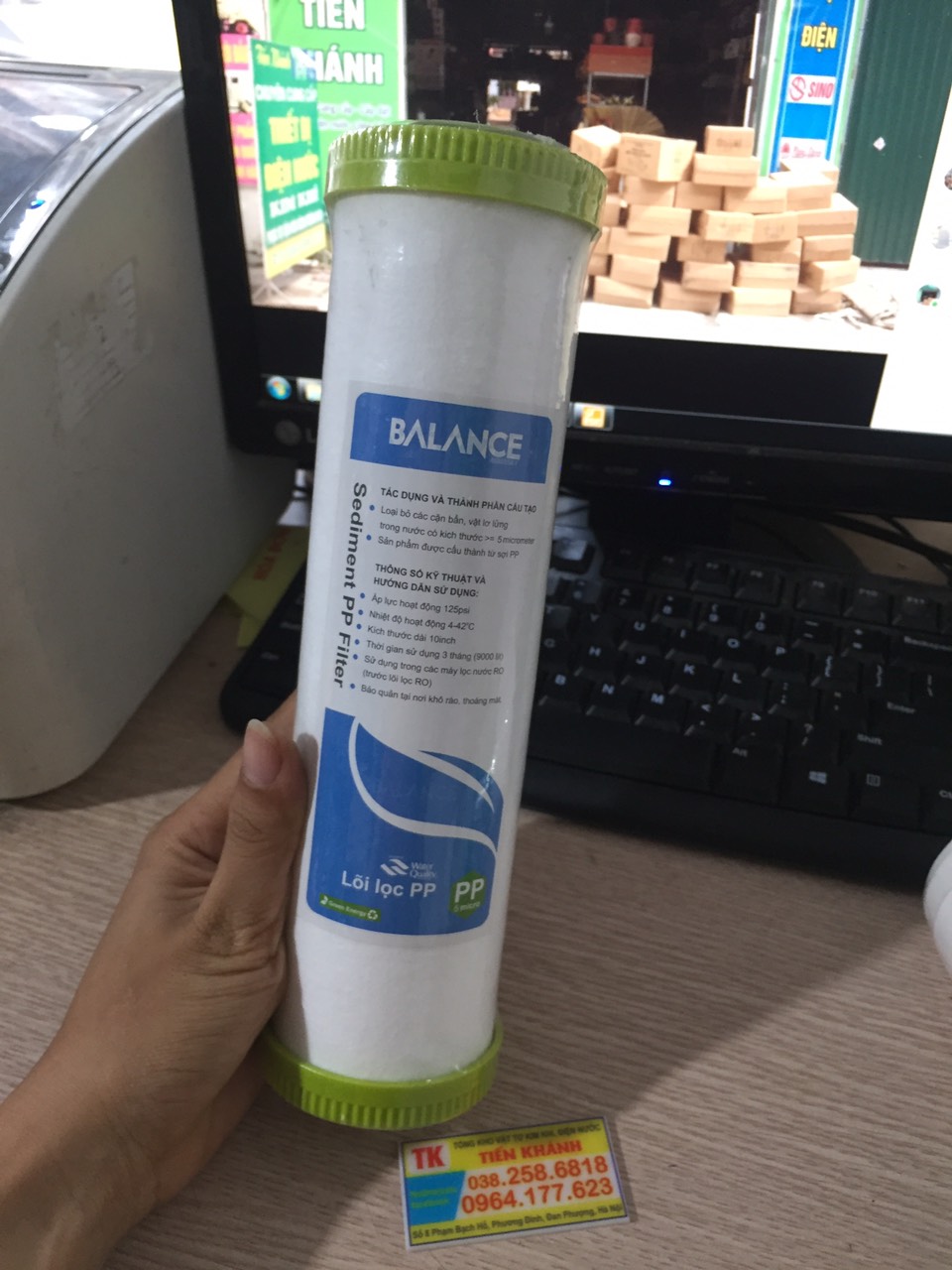 Bộ 3 lõi lọc nước Kangaroo 123