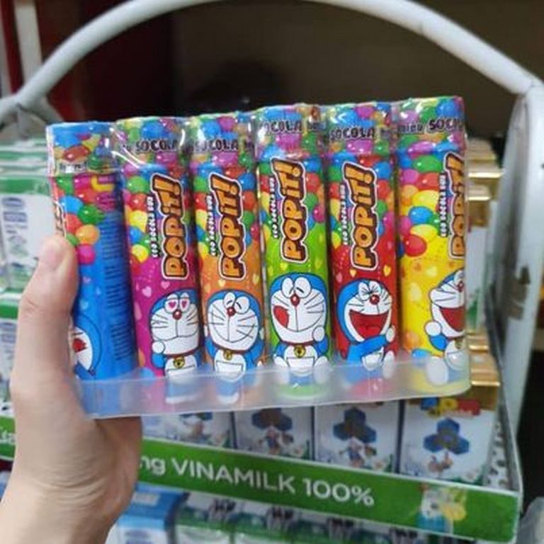 Kẹo Socola Popit Doreamon - Siêu Ngon 2 Cây