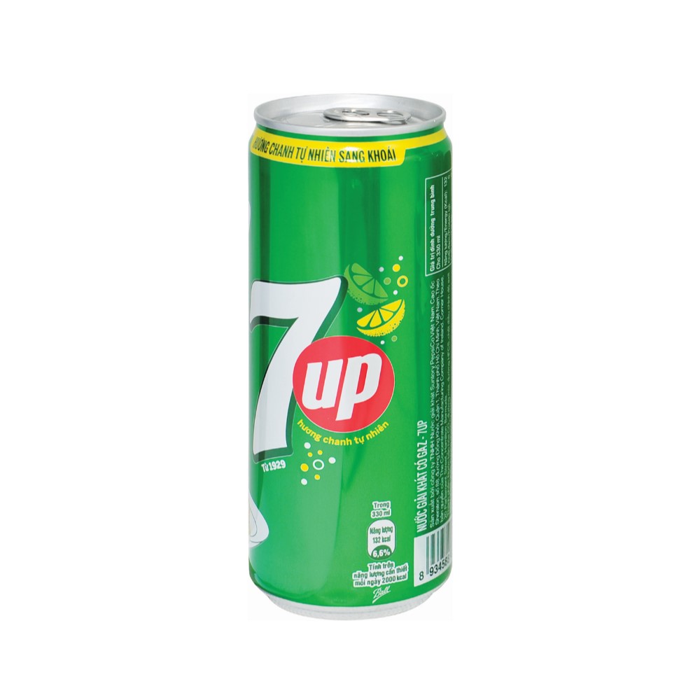 [FREESHIP] - Nước giải khát 7up ( lốc 6 lon x330ml) - Thật sự thanh mát.