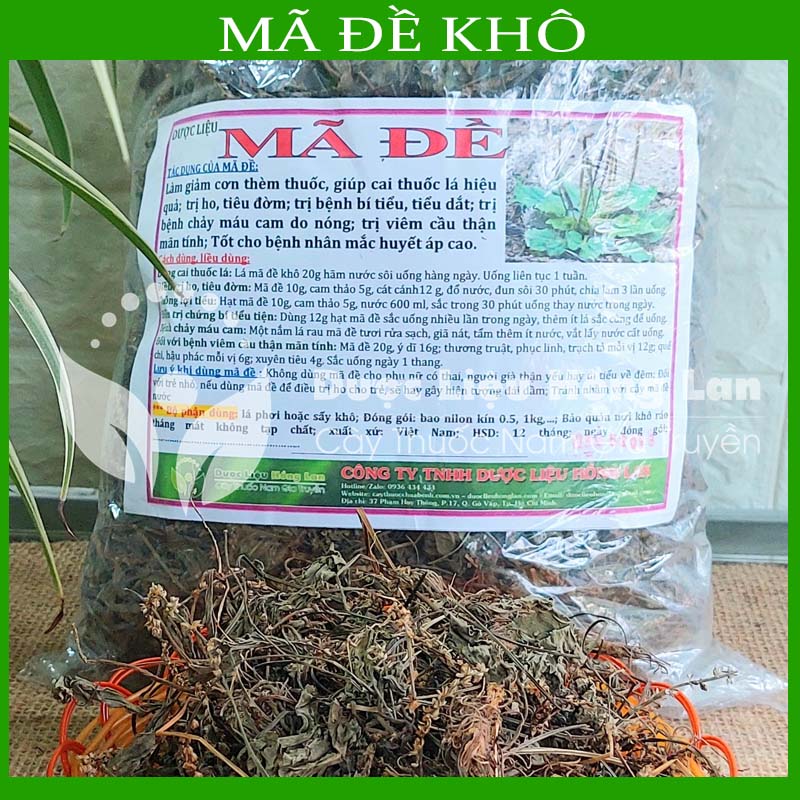 Combo 2kg cây mã đề khô - duoclieuhonglan