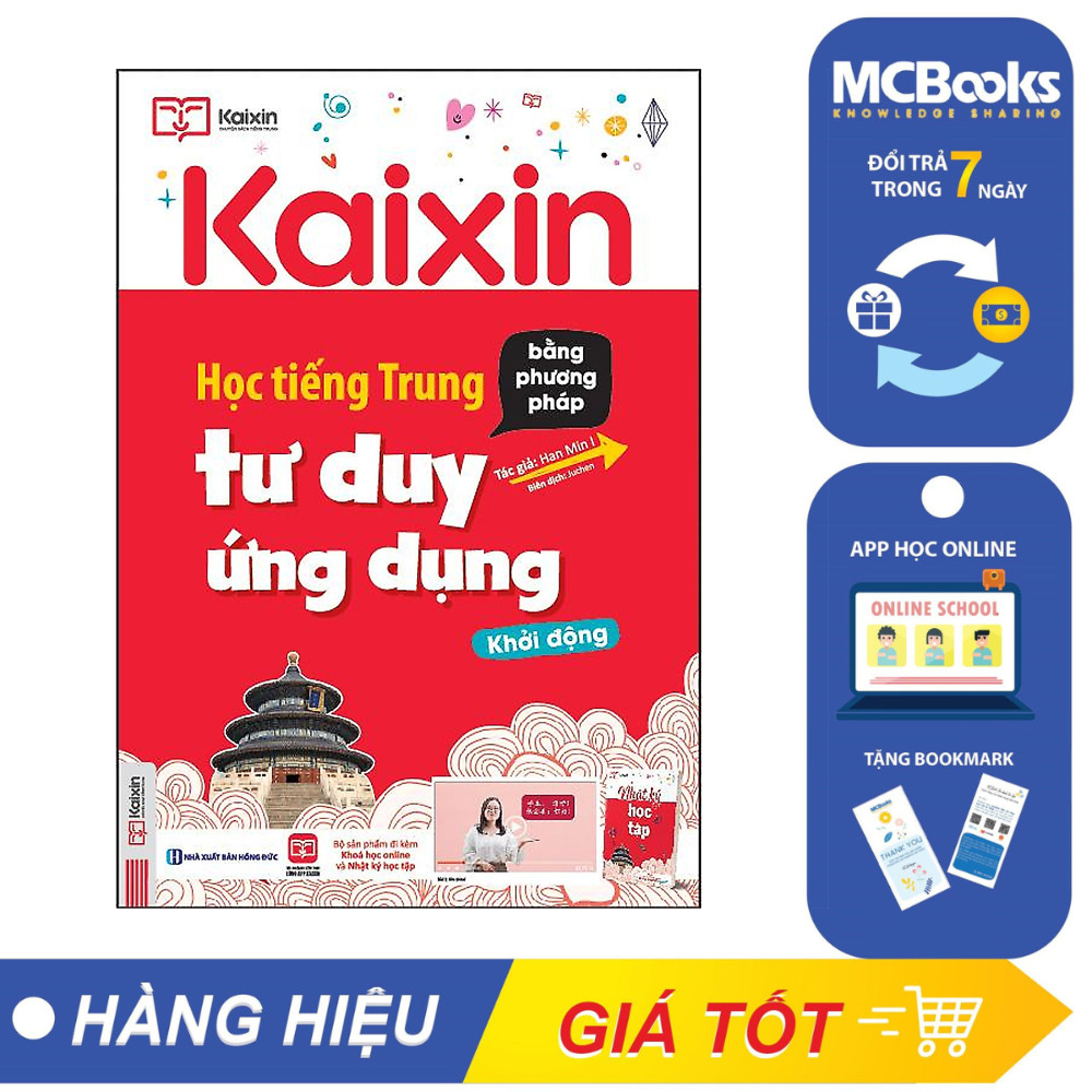 Sách - Học Tiếng Trung Bằng Phương Pháp Tư Duy Ứng Dụng - Khởi động - McBooks