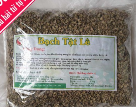 500gr bạch tật lê sấy khô hàng loại 1