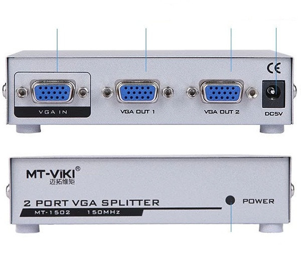 Bộ chia VGA 1 ra 2 Viki MT-1502