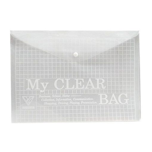Bìa nút My Clear A4 (xấp 12 cái)