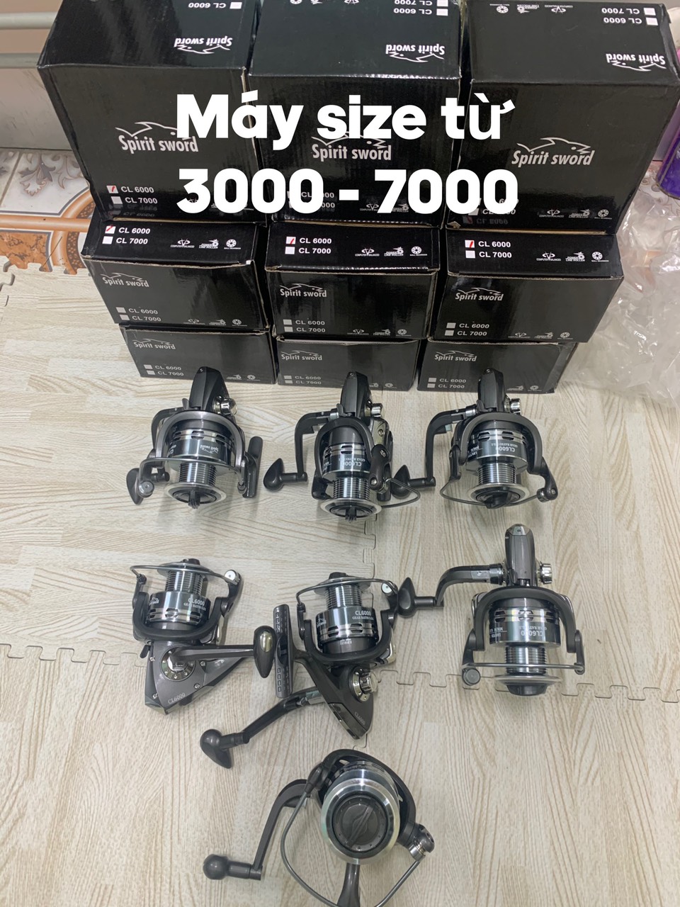 MÁY CÂU CÁ CL 3000 - 7000