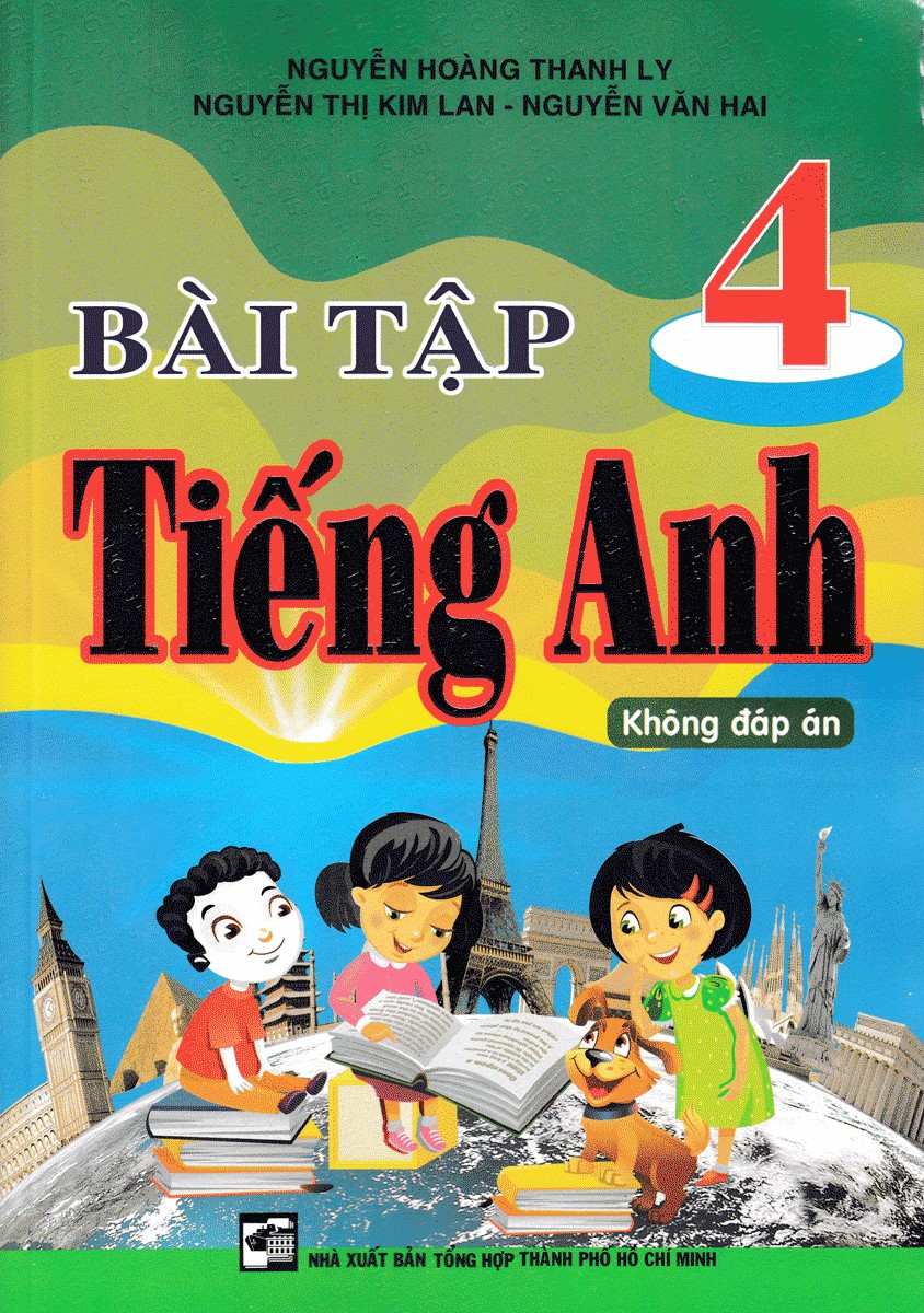 Bài tập tiếng anh 4 không đáp án