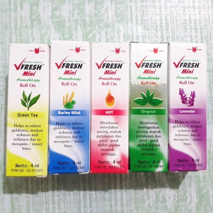 Combo 5 chai dầu Vfresh mỗi màu 1 chai như hình )