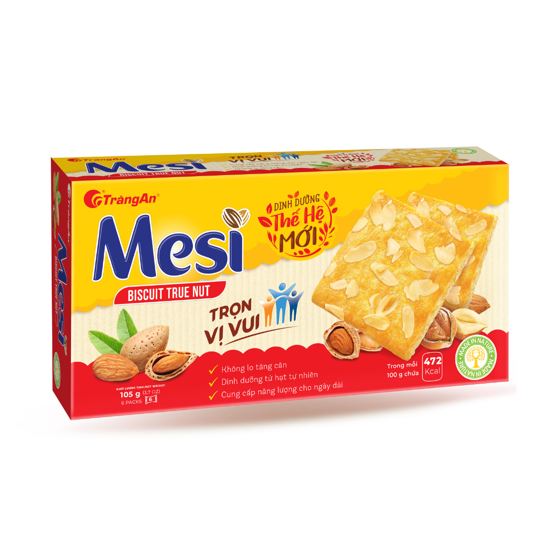Bánh quy hạt dinh dưỡng Mesi (Hộp)
