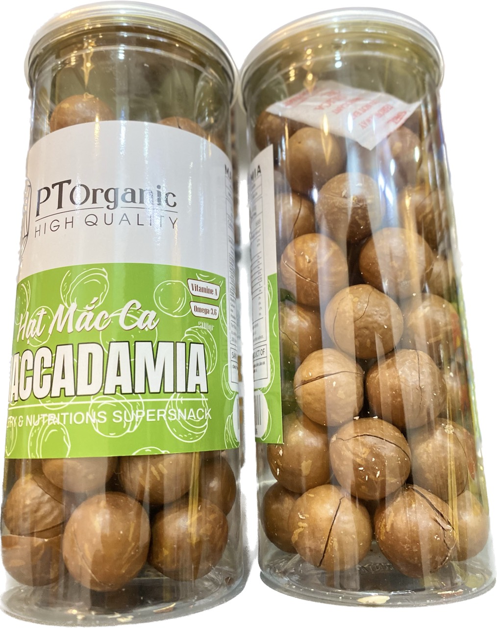 HẠT MACCA ÚC NỨT VỎ  NHẬP KHẨU - HŨ PET 500G ( TẶNG KÈM DỤNG CỤ TÁCH VỎ) - LÀM SỮA CHO BÉ